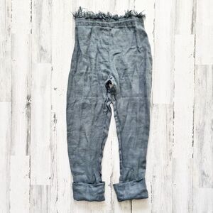 SIR. The Label Frayed Waist Linen Pant Size S